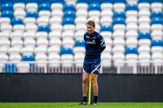 Lena Tyriberget, assistant coach of the Norwegian women's