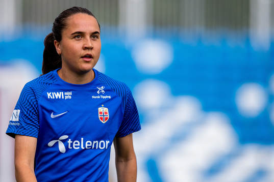 Heidi Ellingsen of the Norwegian women's national football
