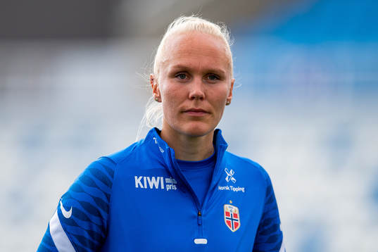 Maria Thorisdottir of the Norwegian women's national
