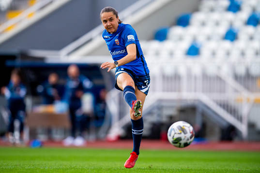Heidi Ellingsen of the Norwegian women's national football