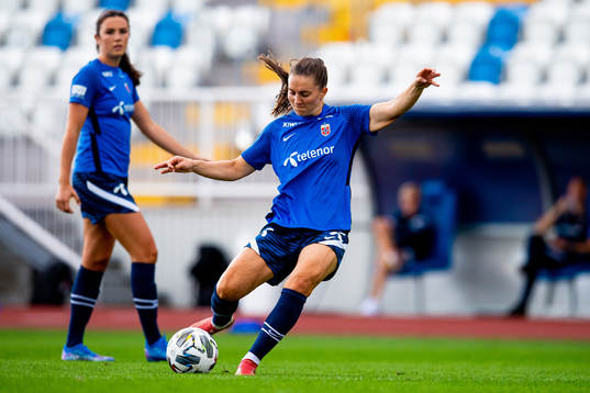 Vilde Bøe Risa of the Norwegian women's national football
