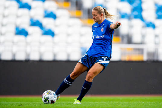 Lisa Fjeldstad Naalsund of the Norwegian women's national
