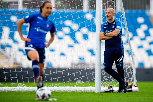 Anders Jacobson, assistant coach of the Norwegian women's