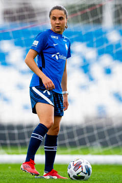 Heidi Ellingsen of the Norwegian women's national football