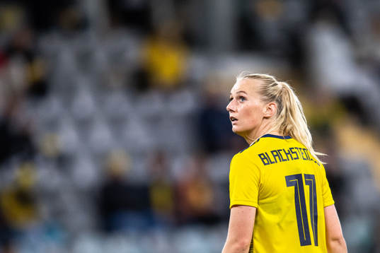 Stina Blackstenius of Sweden