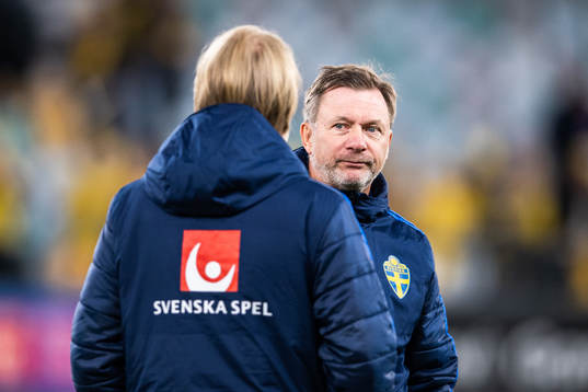Peter Gerhardsson, head coach of Sweden