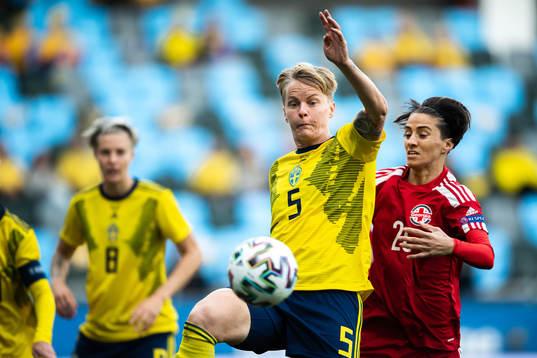 Nilla Fischer of Sweden