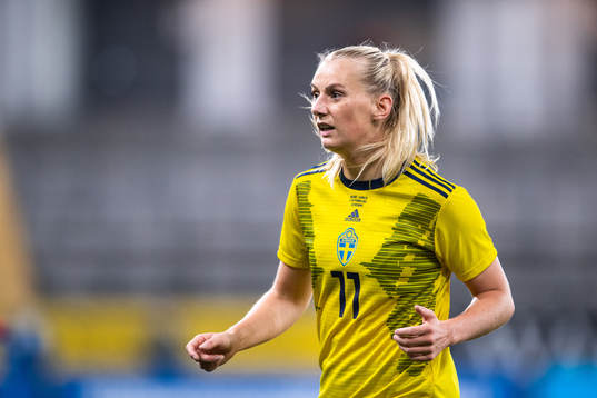 Stina Blackstenius of Sweden