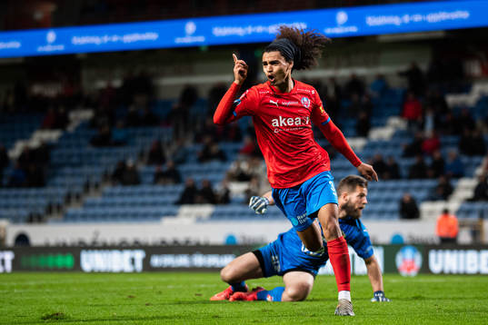 Helsingborgs Adam Kaied jublar