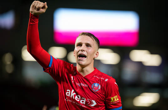 Helsingborgs Casper Widell jublar