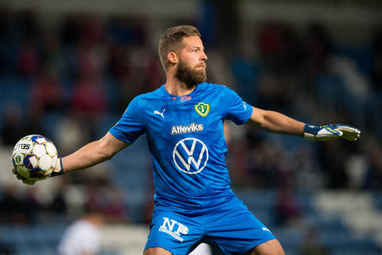 Jönköpings målvakt Frank Pettersson