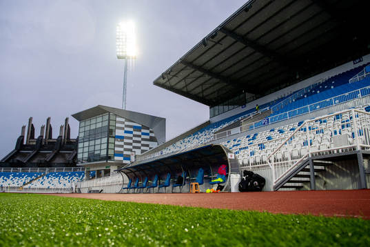 General view of Fadil Vokrri Stadium