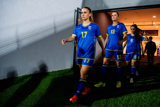 Ereleta Memeti and Besjana Reçica of Kosovo