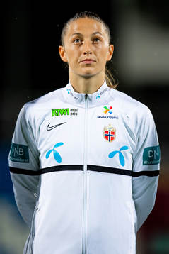 Goalkeeper Cecilie Fiskerstrand of Norway