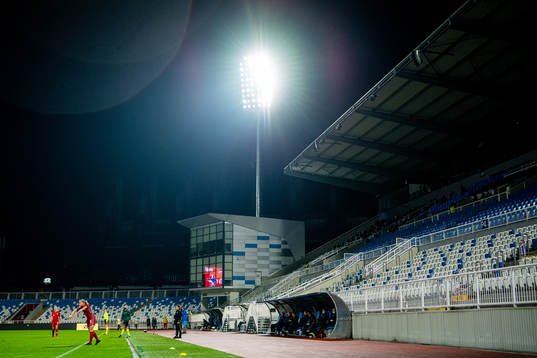 General view of Fadil Vokrri Stadium