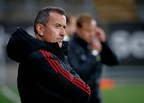Östersunds tränare Per Joar Hansen deppar