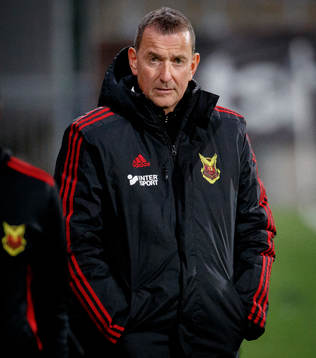 Östersunds tränare Per Joar Hansen deppar