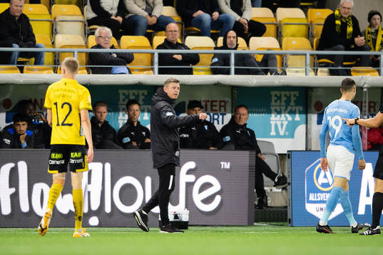 Malmö FFs huvudtränare Jon Dahl Tomasson