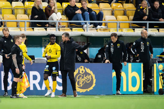 Elfsborgs Emmanuel Boateng byts in
