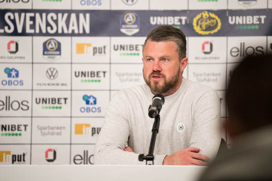 Elfsborgs manager Jimmy Thelin