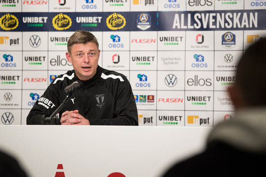 Malmö FFs huvudtränare Jon Dahl Tomasson