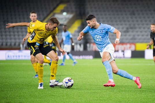 Malmö FFs Antonio Colak och Elfsborgs Leo Väisänen