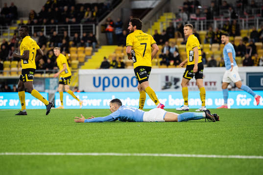 Malmö FFs Veljko Birmancevic reagerar