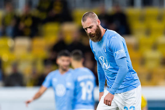 Malmö FFs Jo Inge Berget deppar