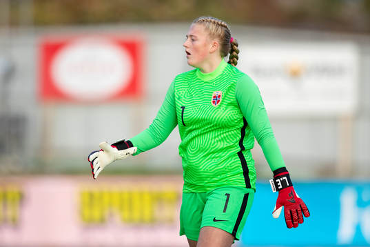 Norges målvakt Lotte Egeland