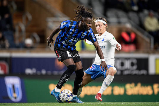 Sirius Joseph Colley och IFK Norrköpings Jonathan Levi
