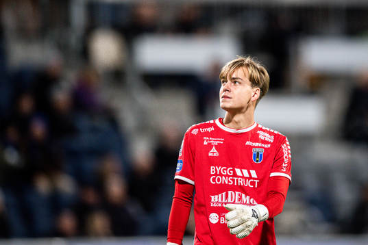 Sirius målvakt Hannes Sveijer