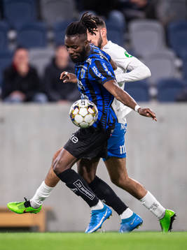 Sirius Joseph Colley och IFK Norrköpings Kristoffer Khazeni