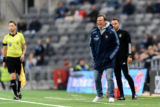 Djurgårdens tränare Kim Bergstrand