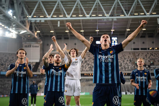 Djurgårdens Hjalmar Ekdal, Magnus Eriksson, målvakt Jacob
