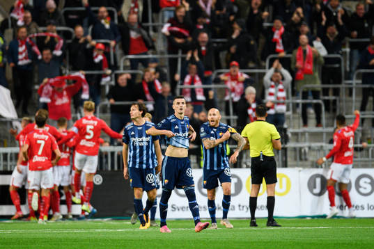 Djurgårdens Haris Radetinac deppar