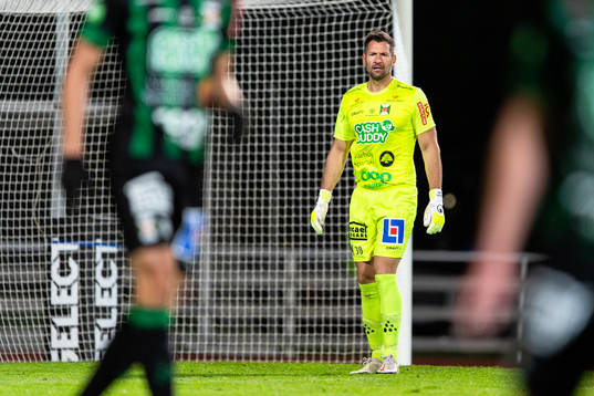 Varbergs målvakt Stojan Lukic
