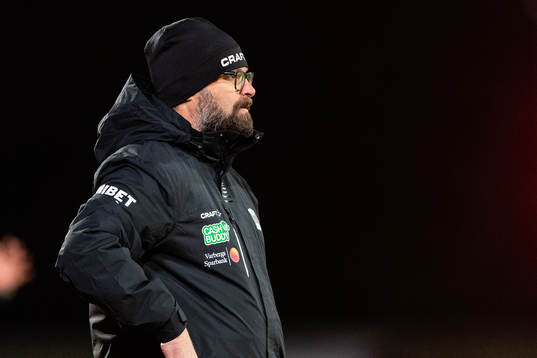 Varbergs tränare Joakim Persson