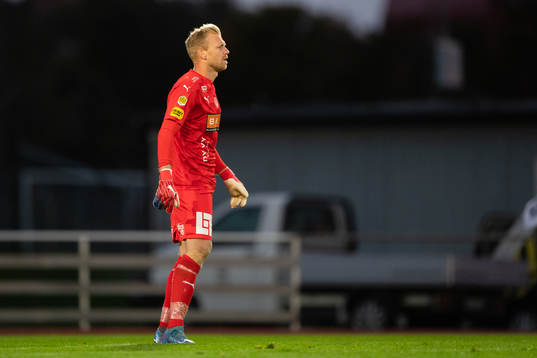 Häckens målvakt Peter Abrahamsson