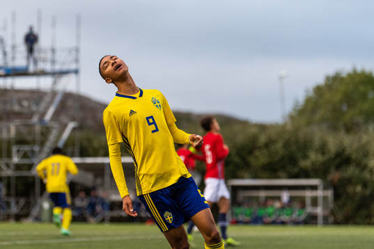 Sveriges Jayson Ezeb deppar