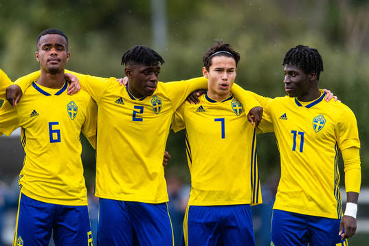 Sveriges Abdirazak Mohamed Abdi, William Rashidi, Liam
