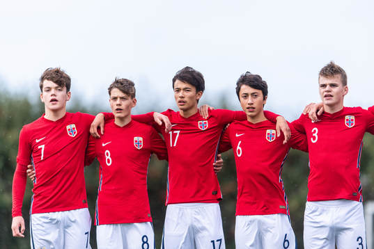 Norges Sverre Halseth Nypan, Almar Grindheim, Max Herman