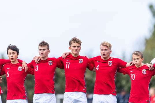 Norges Andreas Heredia Randen, Anders Rønne Børset,