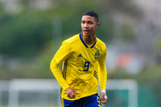 Sveriges Jayson Ezeb