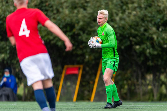 Norges målvakt Magnus Stær Jensen