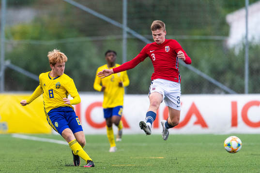 Sveriges William Andersson och Norges Anders Rønne Børset