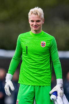 Norges målvakt Magnus Stær Jensen