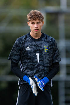 Sveriges målvakt William Nieroth Lundgren
