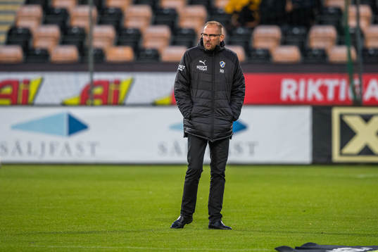 Halmstads manager Magnus Haglund