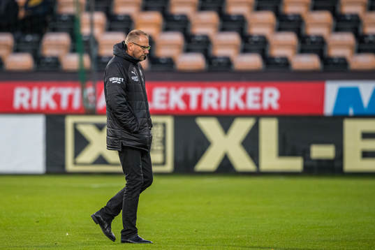 Halmstads manager Magnus Haglund