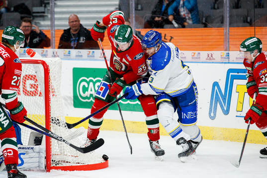 Frölundas Elmer Söderblom och Leksands Jon Knuts